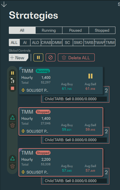 Volven Terminal, Overview algorithms 